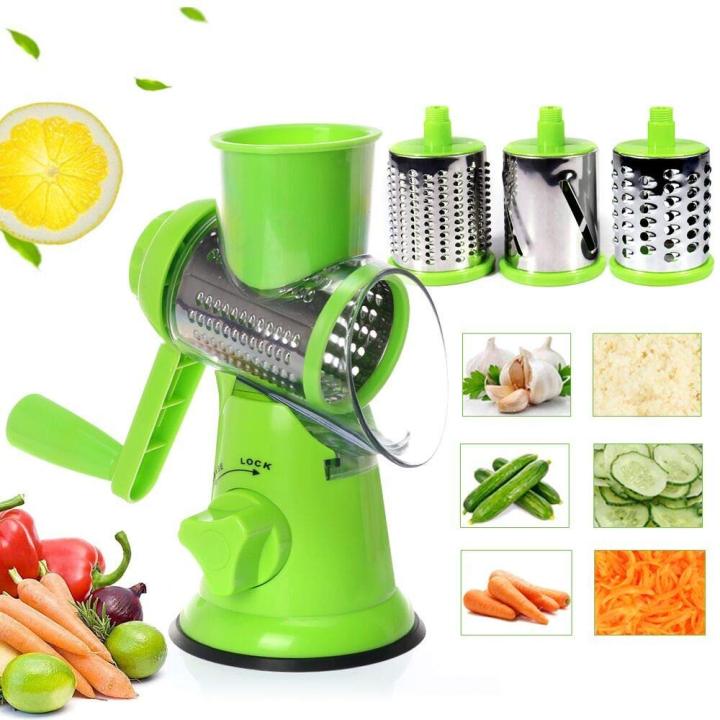 Table top Drum grater Chopper Blades Multifunctional Cutting Machine.